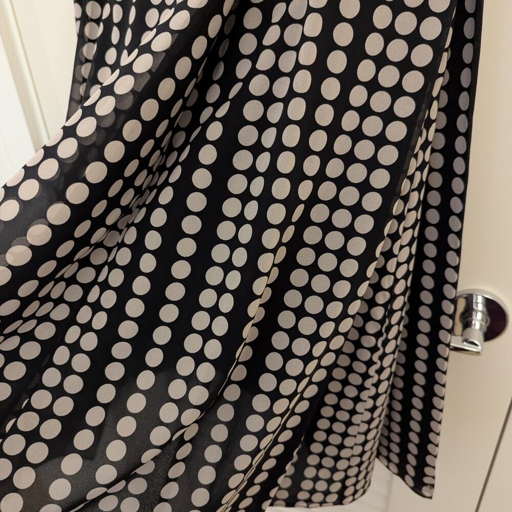 Tory Burch Silk Polka Dot Dress Size 8 - Picture 5 of 9
